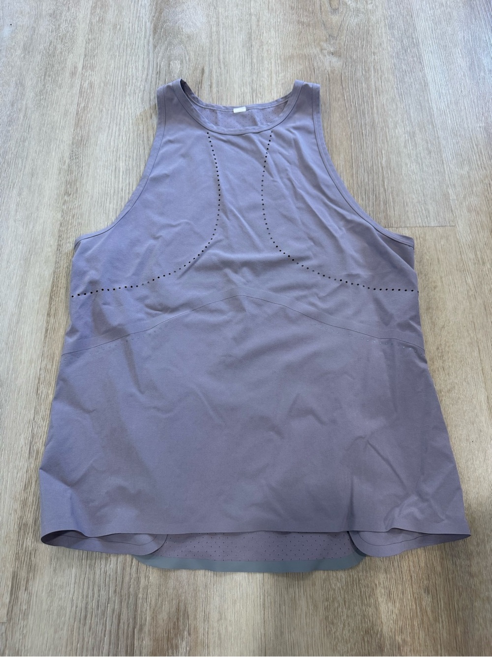 lululemon athletica Lavender High-Neck Performance Tank